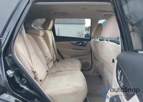 2015 Nissan Rogue Sv из США, поврежденный, VIN KNMAT2MT0FP535261